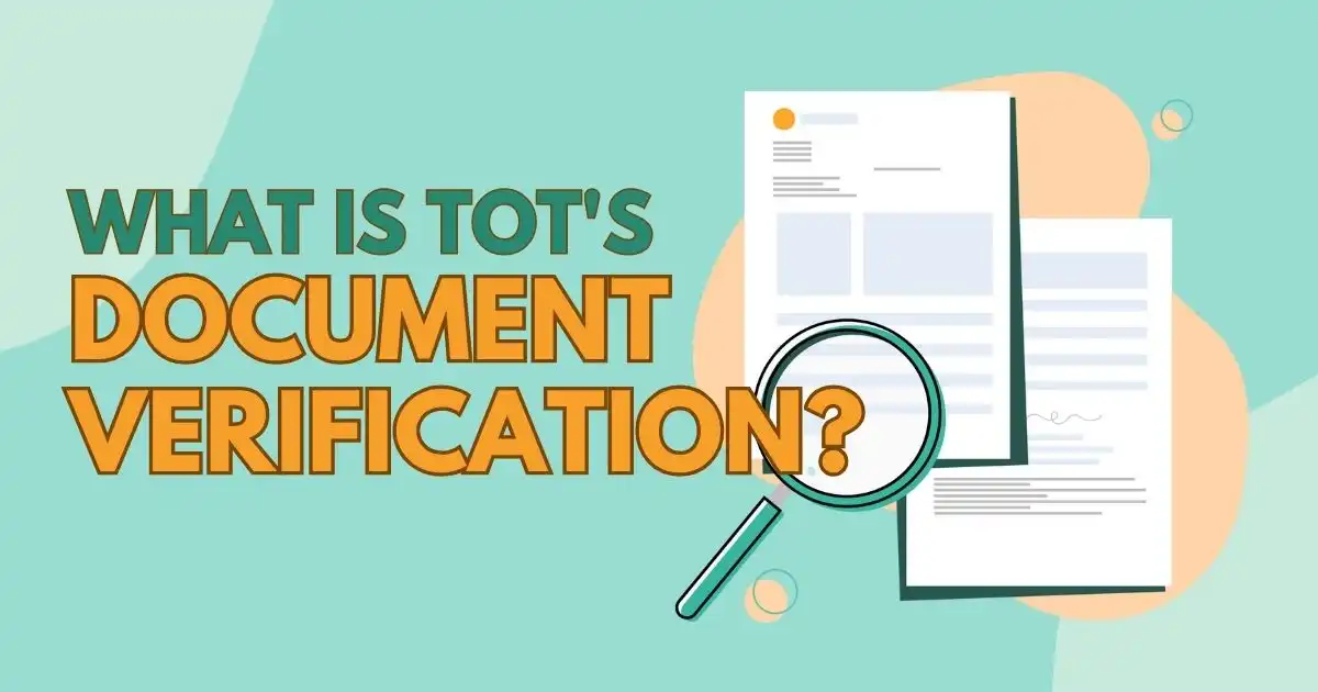 What is TOT's document verification?