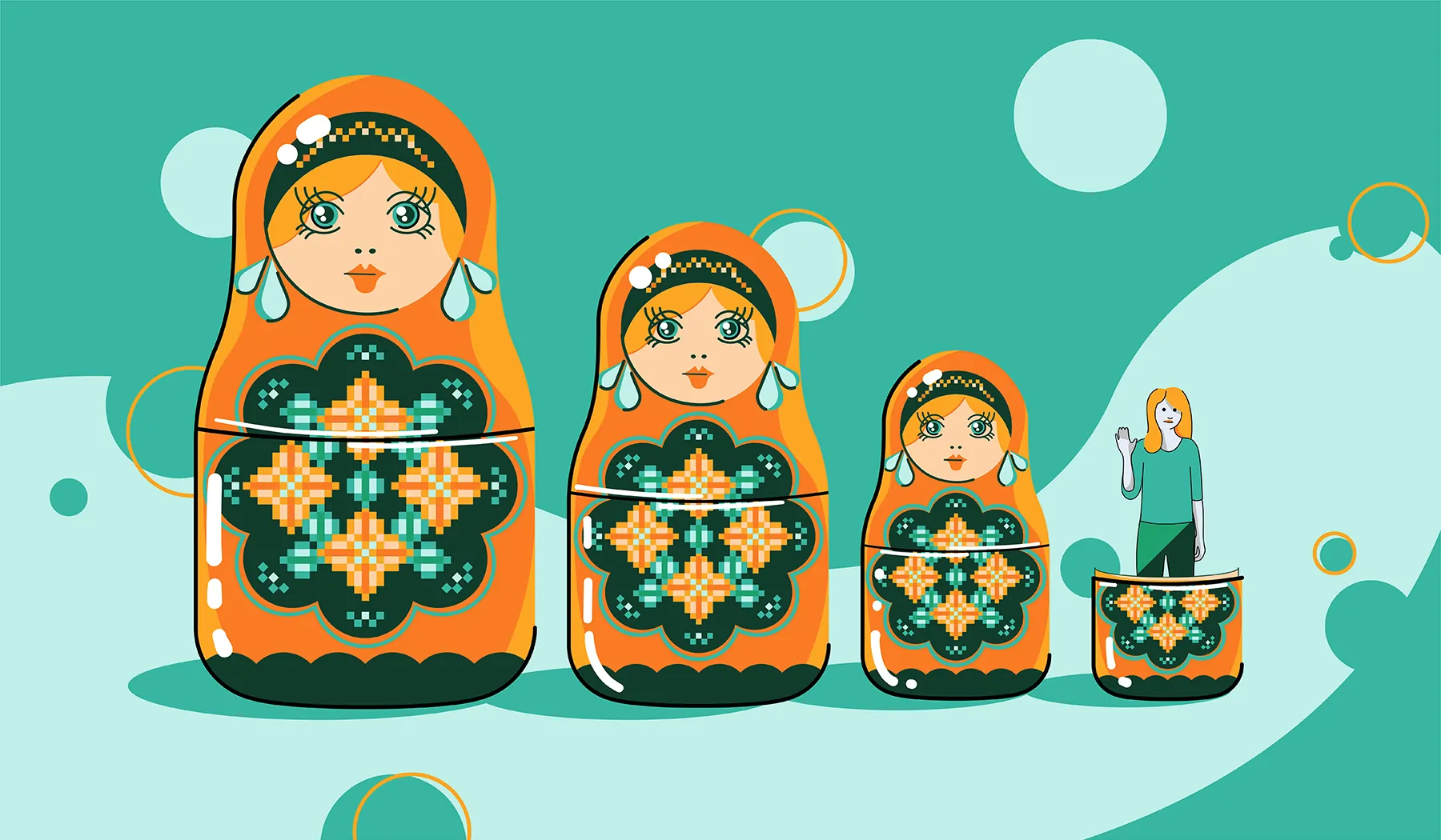 Green and Orange Faces: Age Verification