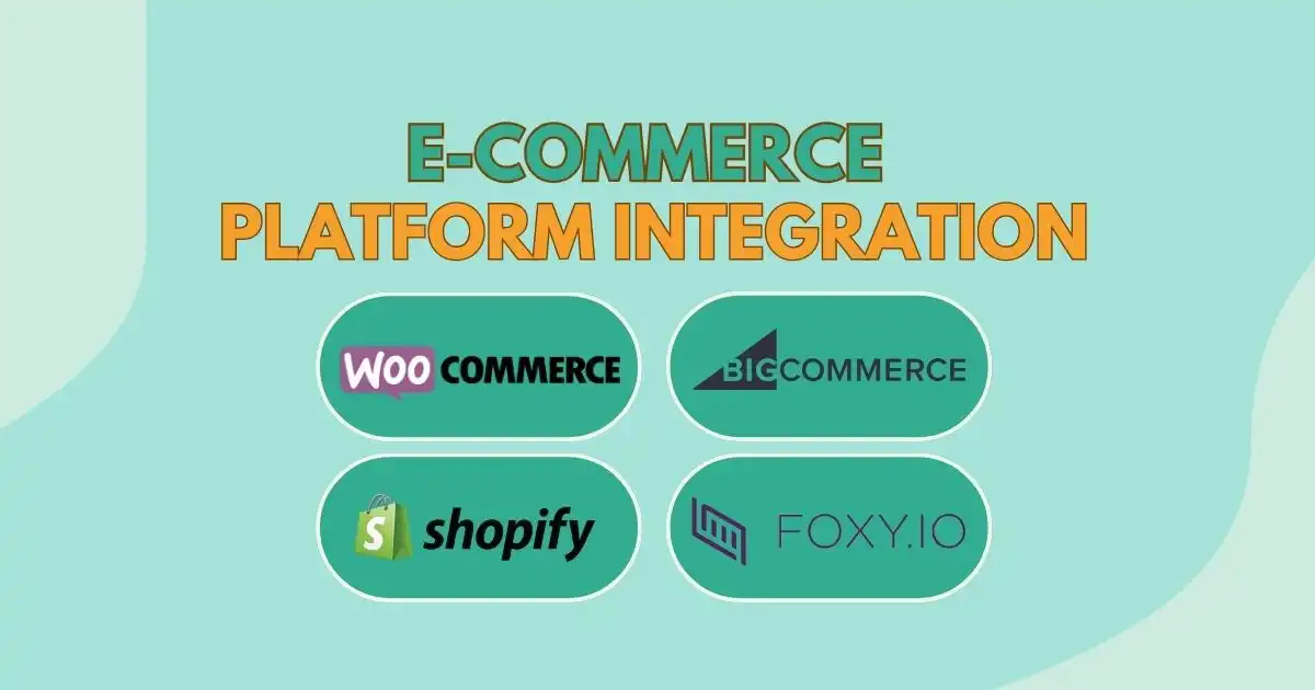 E-Commerce Integration, WooCommerce, Shopify & More